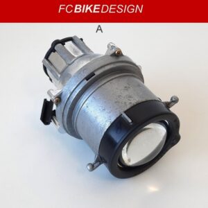 Ducati 749 999 upper headlight lens high beam 52040231A (AK)