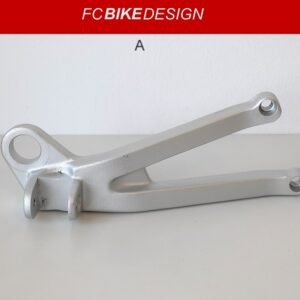Ducati SuperSport 1000 RH rear footrest footpeg support bracket 82410751A (A)