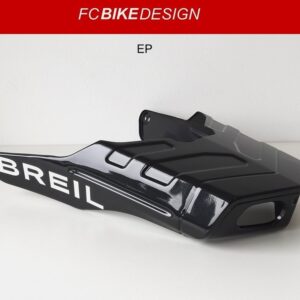 Ducati 749 999 heat guard exhaust silencer gloss black metallic 46011161B (EP)